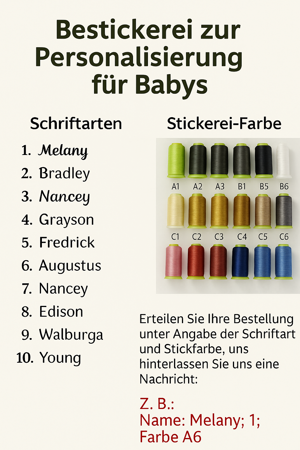 Personalisierte Baby-Wolldecke mit Namen – Kuschelweich & liebevoll bestickt